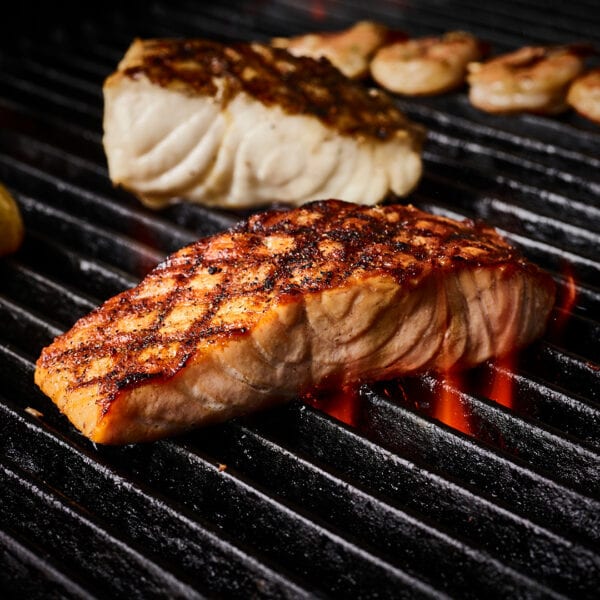 Wood Grilled Salmon